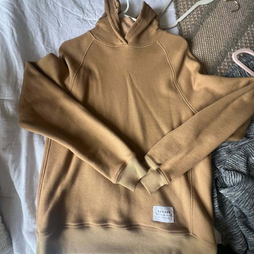 Tan hoodie